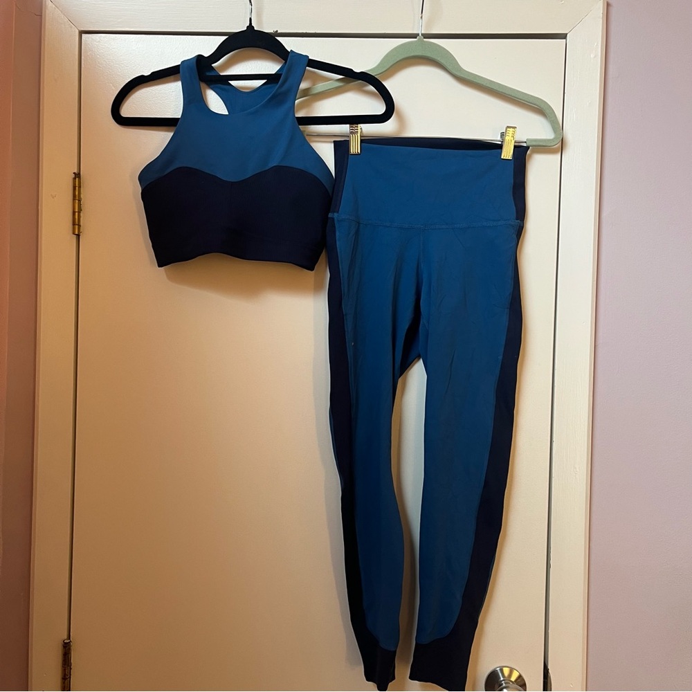 Nike Blue and Navy Activewear Set